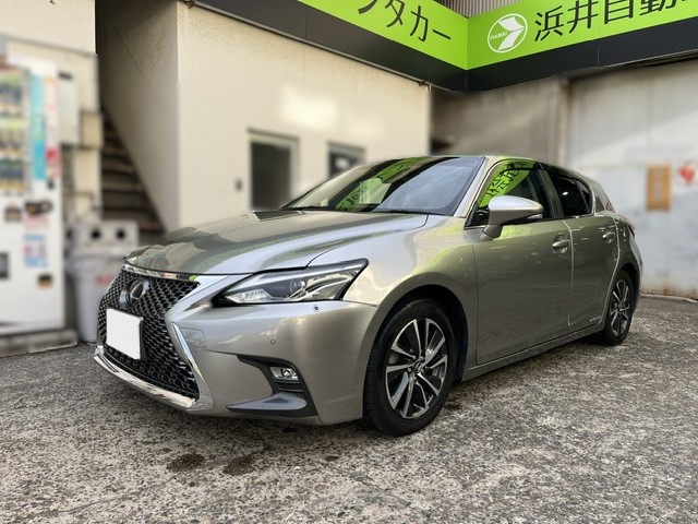 レクサス　フロントバンパー補修塗装